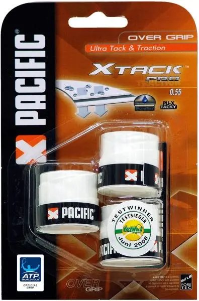 Pacific X Tack Pro 3er Overgrip Weiss